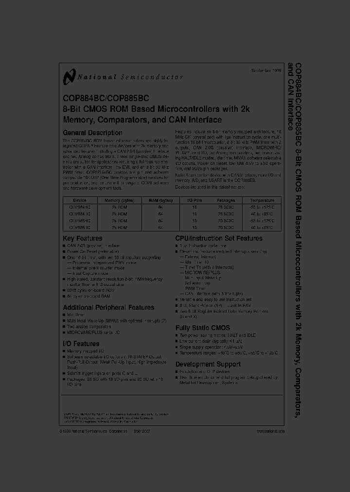 COP685BC-XXXWM_2249457.PDF Datasheet