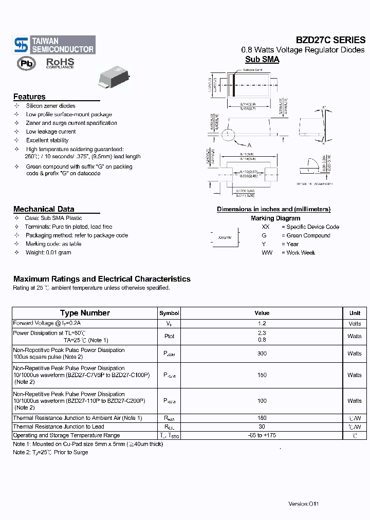 BZD27C100P_2262112.PDF Datasheet