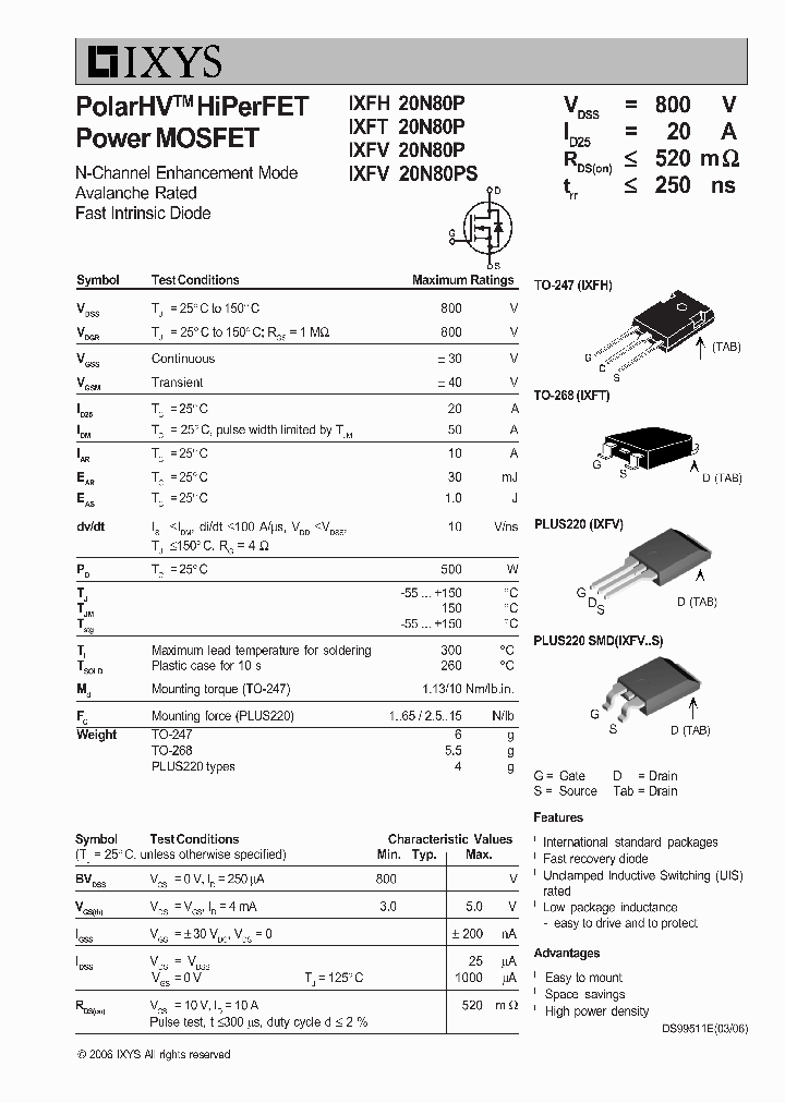 IXFT20N80P_2267061.PDF Datasheet