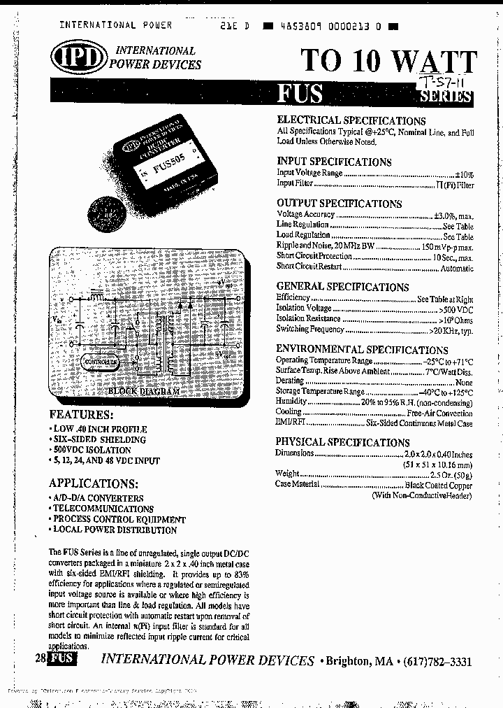 FUS2405C_2267432.PDF Datasheet