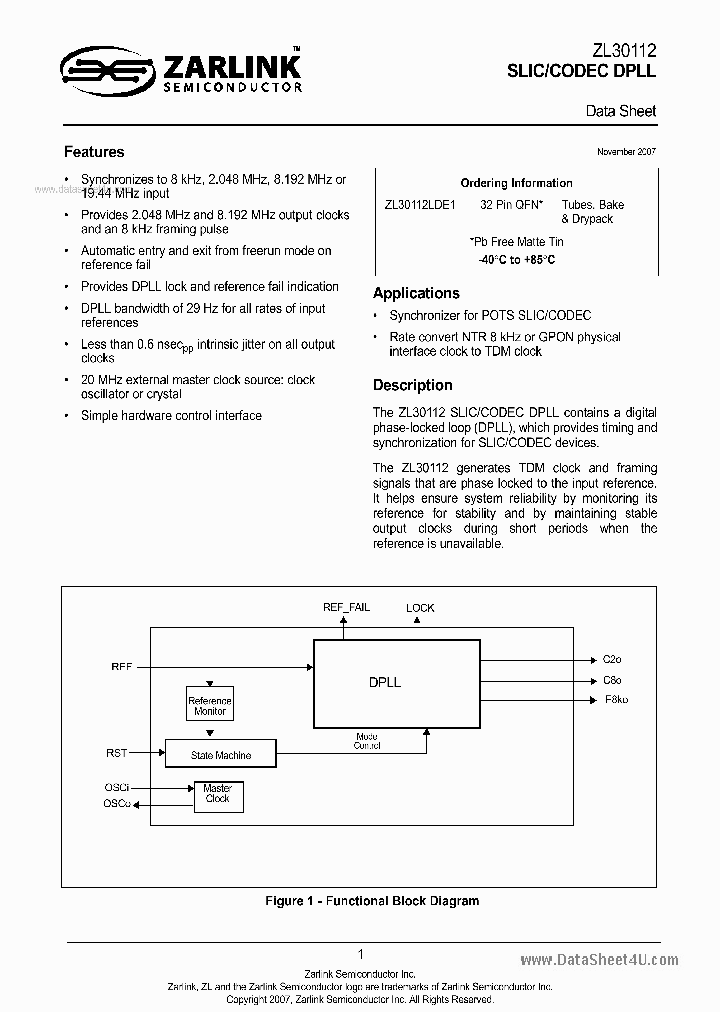 ZL30112_2272376.PDF Datasheet