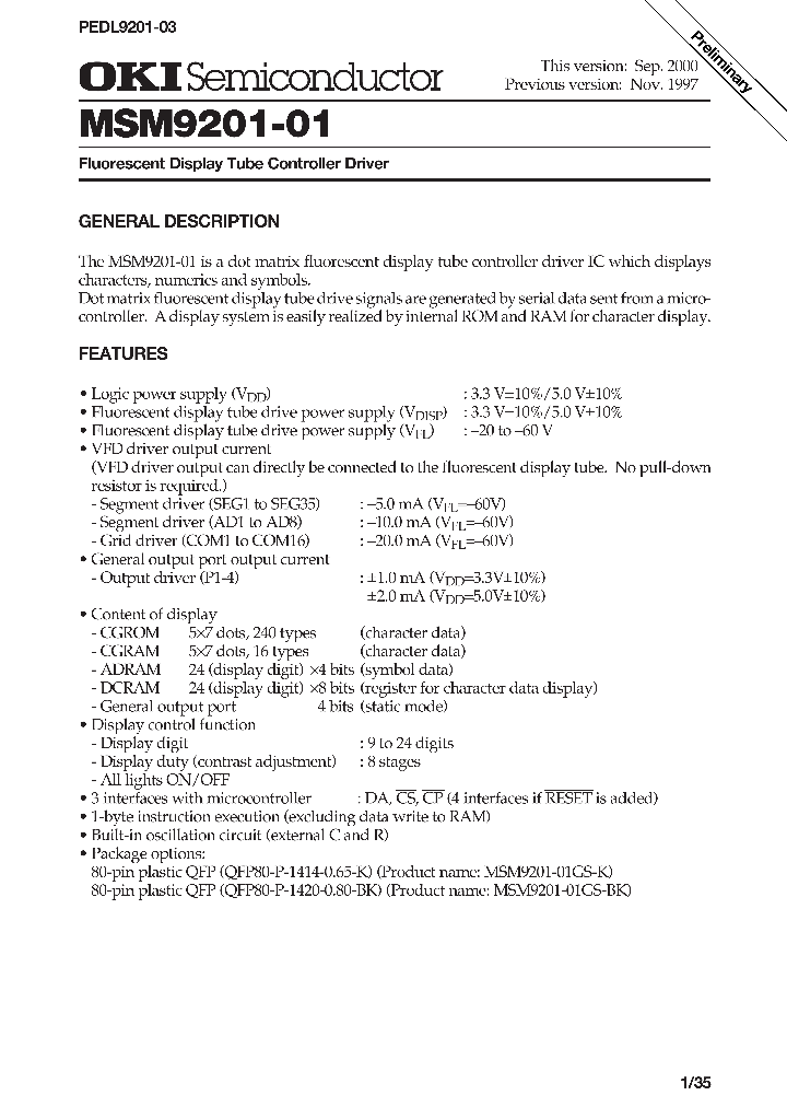 MSM9201-01_2274136.PDF Datasheet