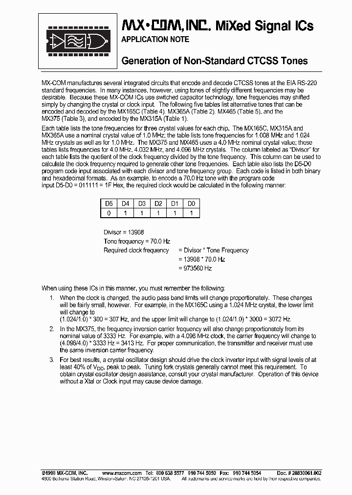 CTCSS_2296696.PDF Datasheet