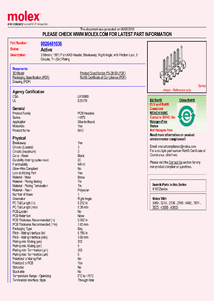0026481036_2301347.PDF Datasheet