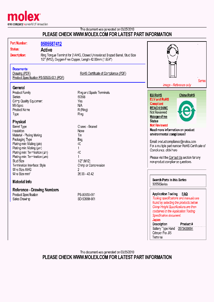 50558-7412_2302858.PDF Datasheet