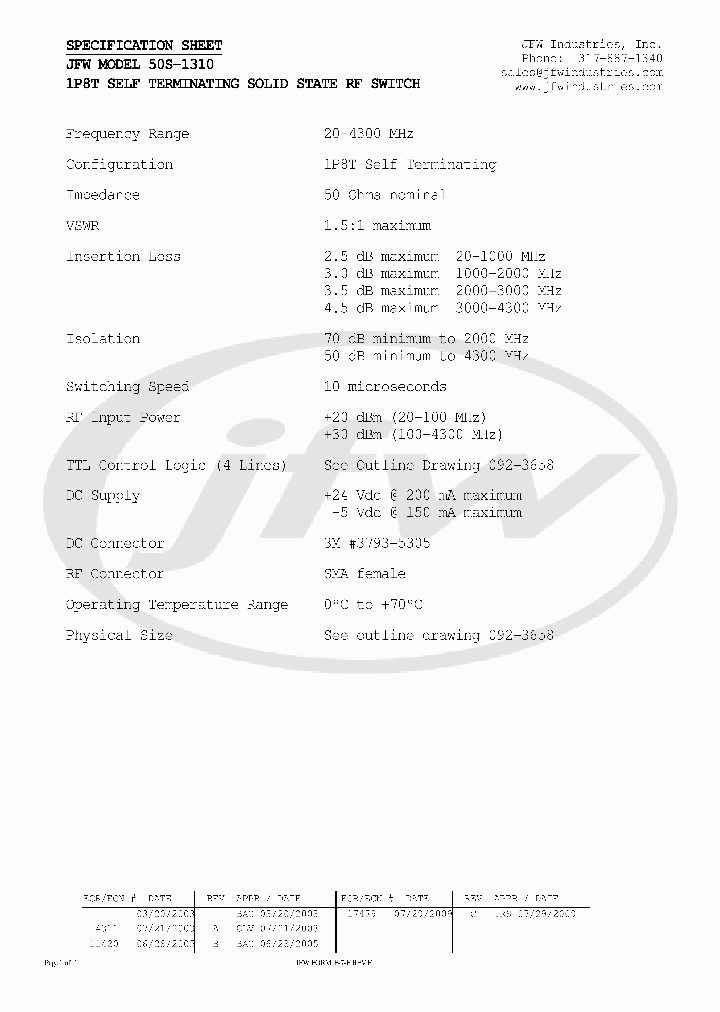 50S-1310_2303937.PDF Datasheet