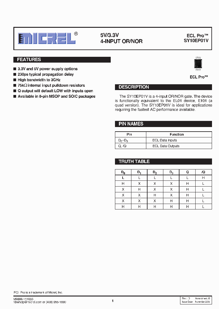 SY10EP01VZITR_2376219.PDF Datasheet