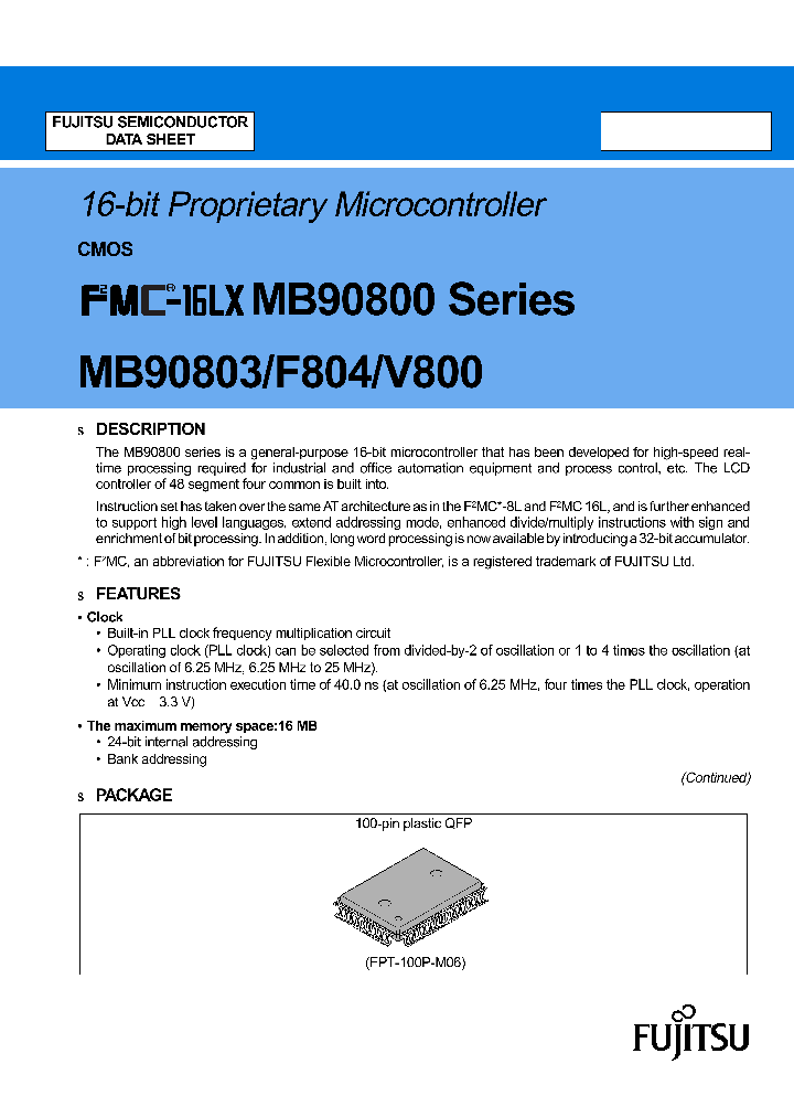 MB90F804-201PF-G_2385948.PDF Datasheet