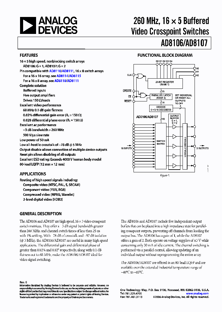 AD8107-EB_2396112.PDF Datasheet