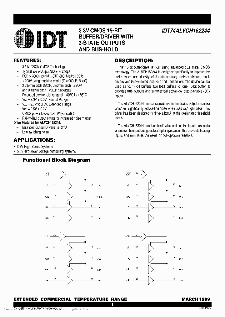 IDT74ALVCH162244PA_2397943.PDF Datasheet