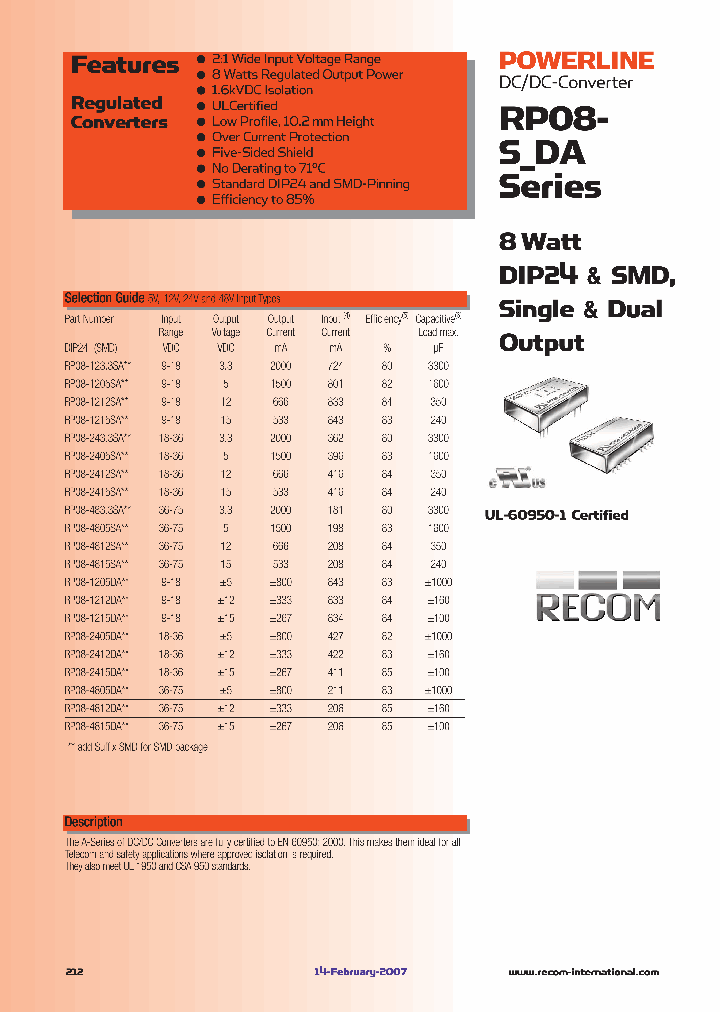 RP08-1205DASMD_2417197.PDF Datasheet