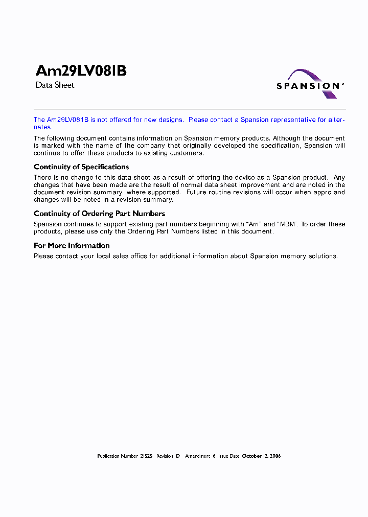 AM29LV081B-90EK_2416029.PDF Datasheet
