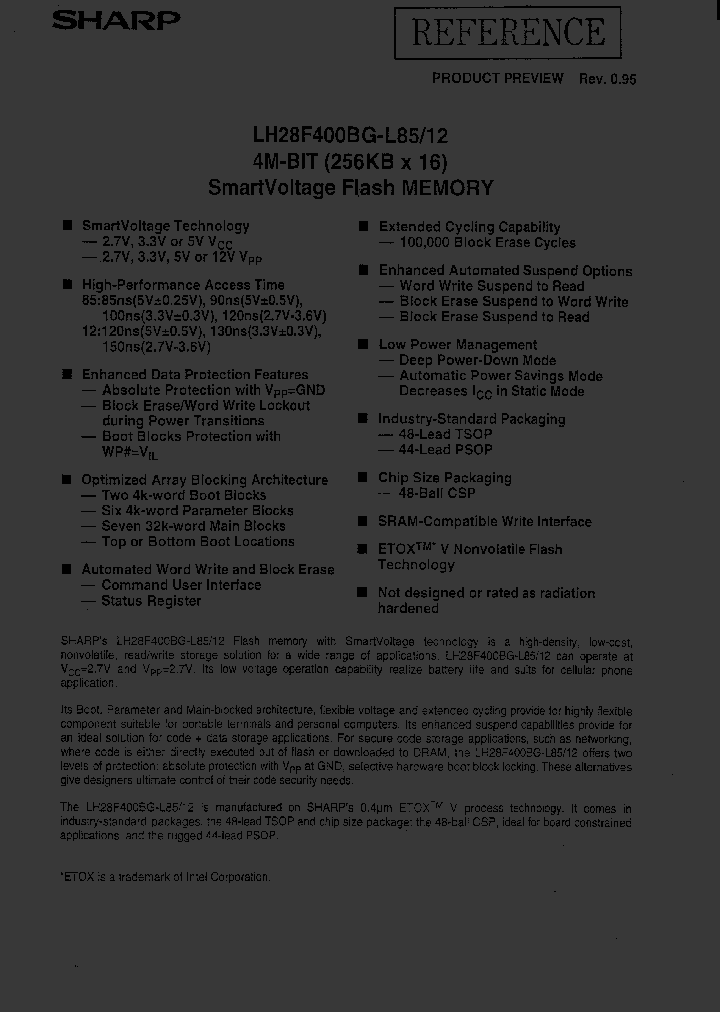 LH28F400BG-L85_2430631.PDF Datasheet