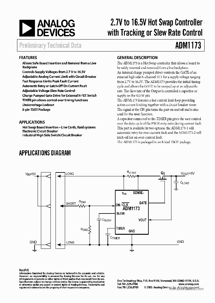 ADM1173_2448376.PDF Datasheet