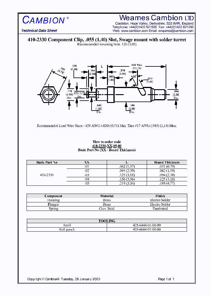 410-2330_2471648.PDF Datasheet