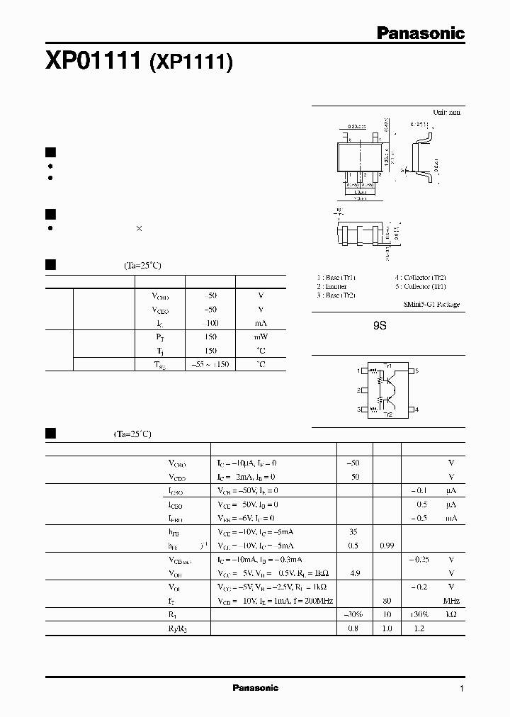 XP01111XP1111_2480317.PDF Datasheet