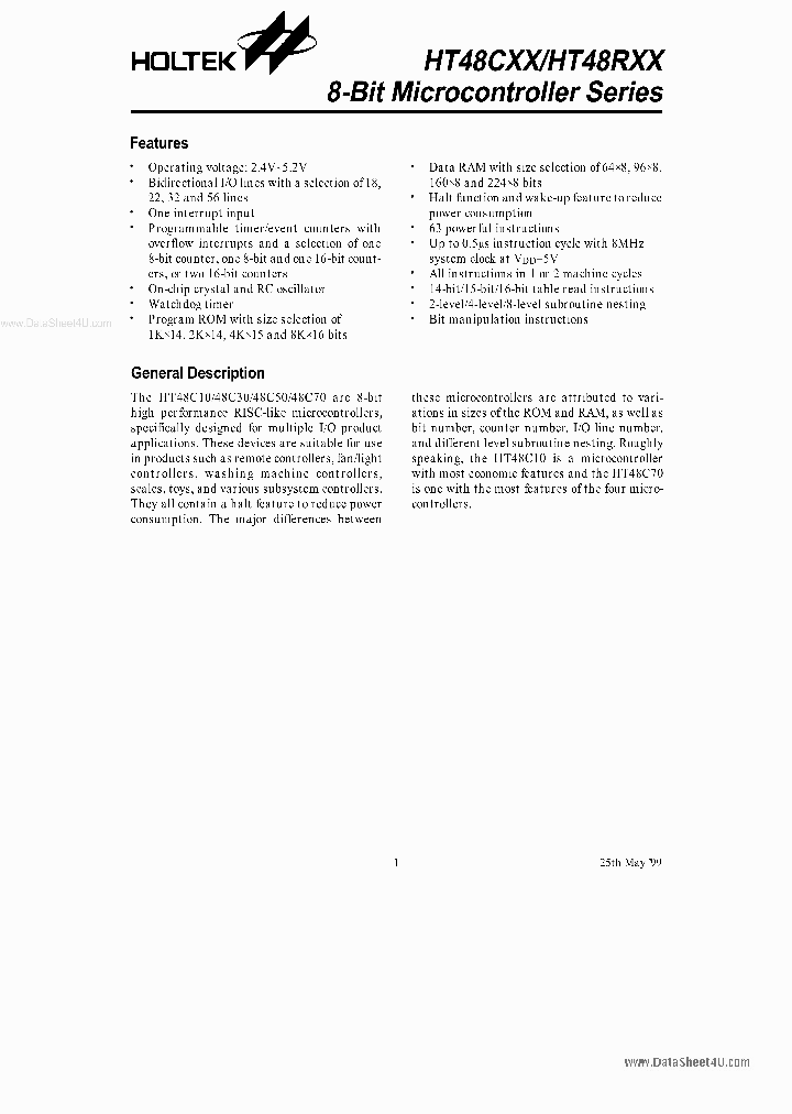 HT48C50_2508309.PDF Datasheet