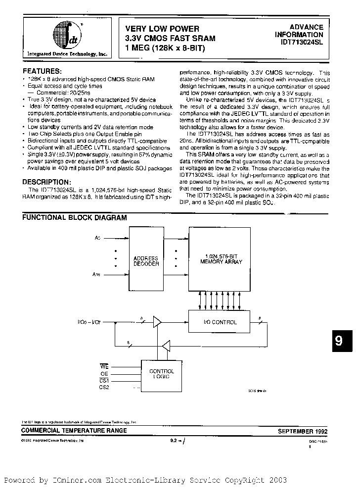 IDT713024SL25P_2511943.PDF Datasheet
