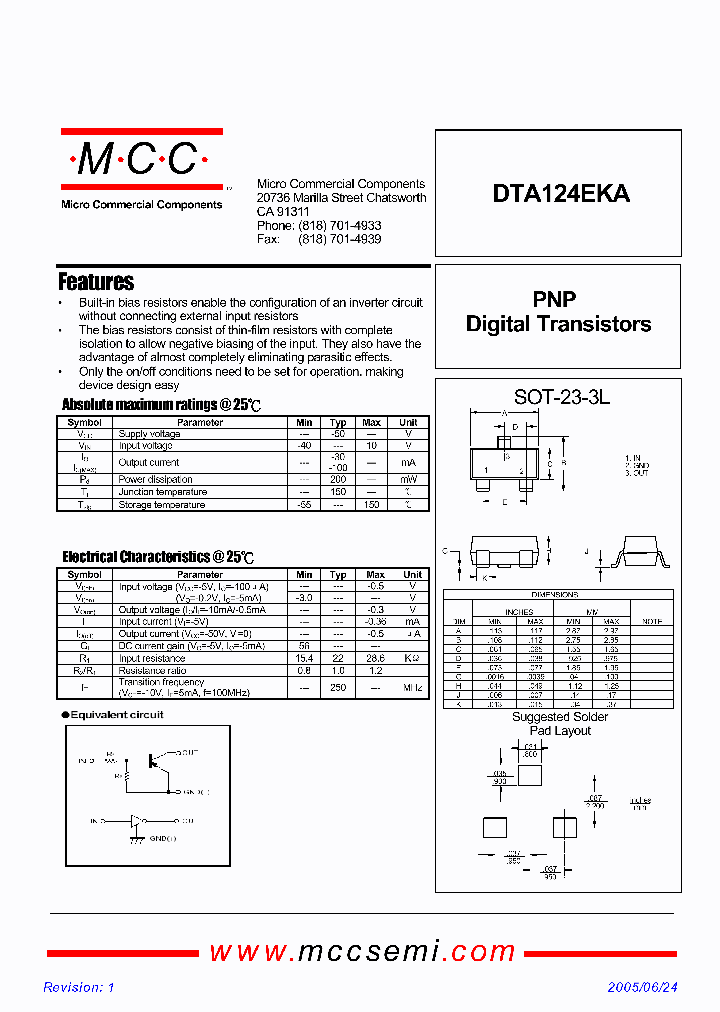 DTA124EKA_2516183.PDF Datasheet