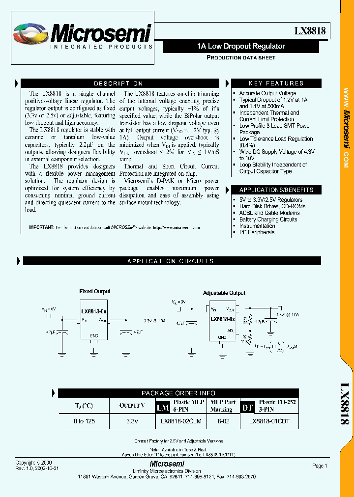 LX8818-01CDT_2541260.PDF Datasheet