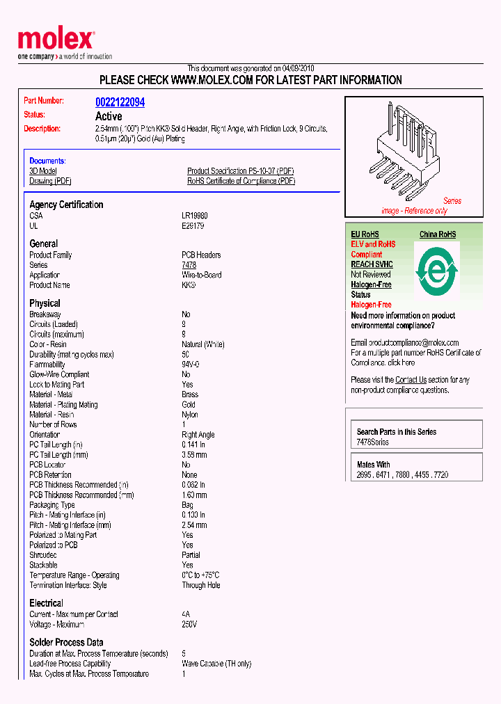 22-12-2094_2569418.PDF Datasheet