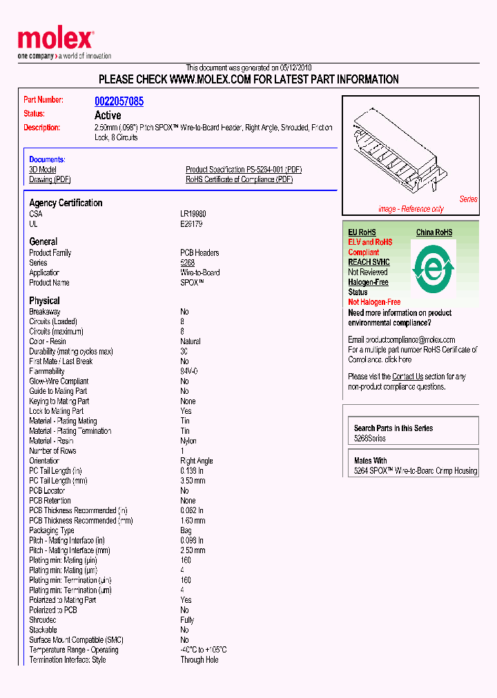 22-05-7085_2570190.PDF Datasheet