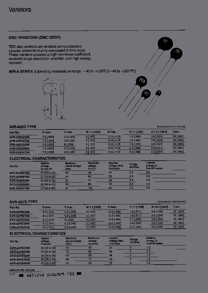 AVR-A20D330K_2586850.PDF Datasheet