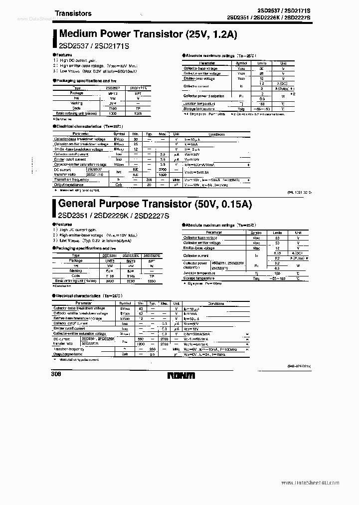 2SD2351_2620601.PDF Datasheet