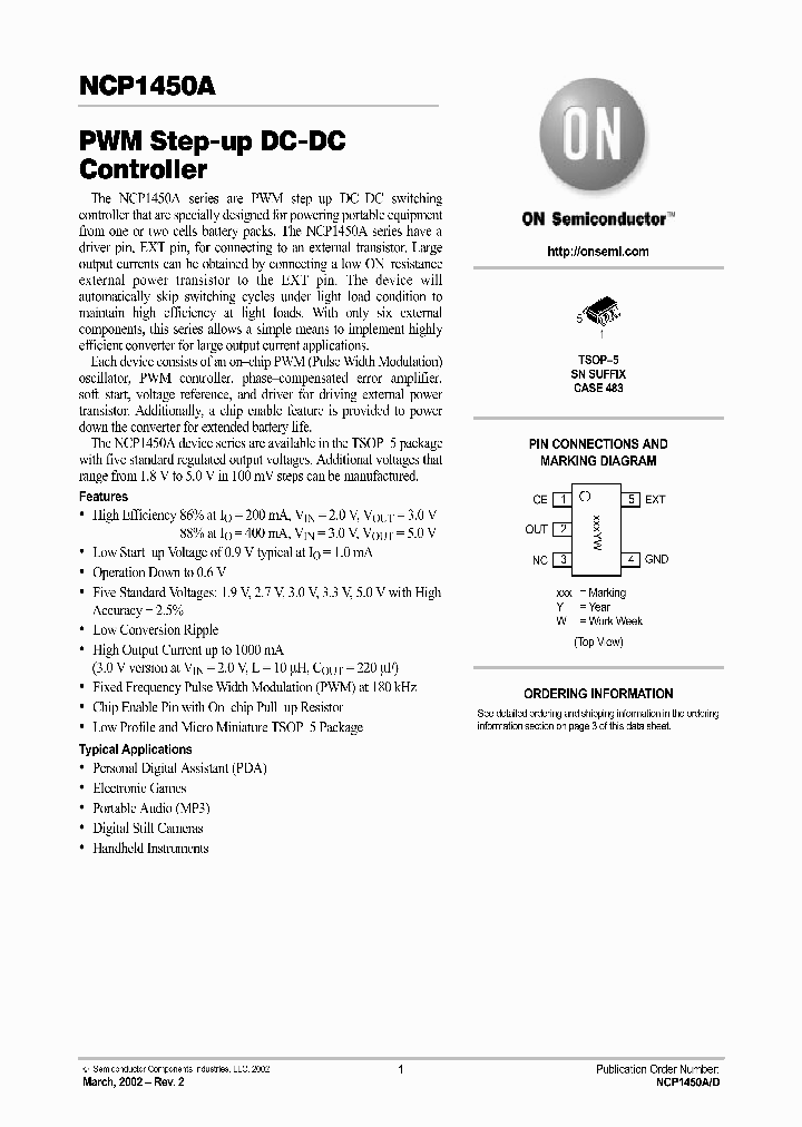 NCP1450A-D_2664369.PDF Datasheet