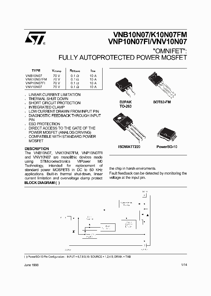 VNV10N07_2701404.PDF Datasheet