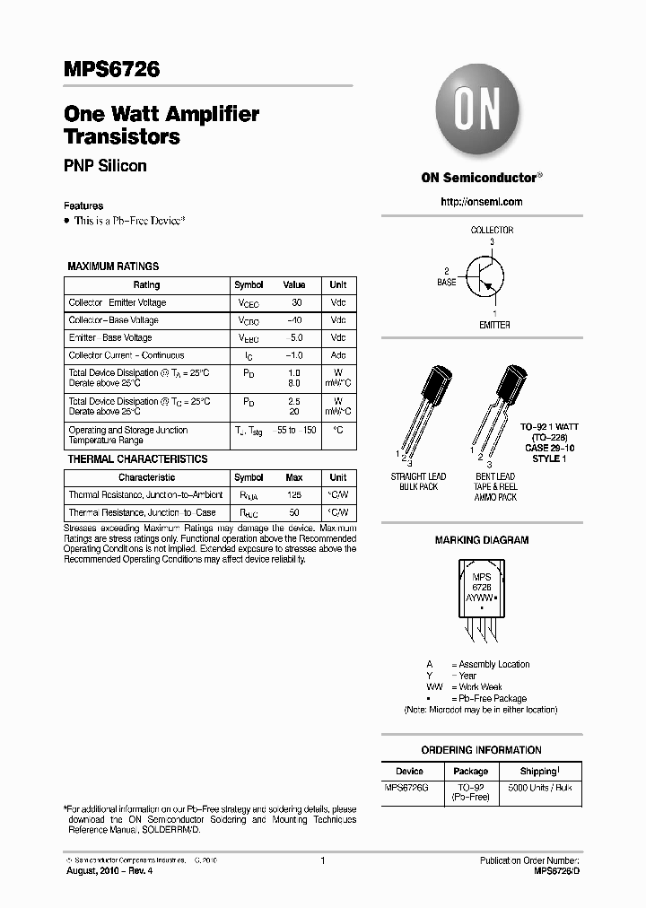 MPS6726_2719748.PDF Datasheet