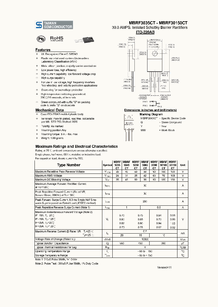 MBRF30150CT_2725889.PDF Datasheet