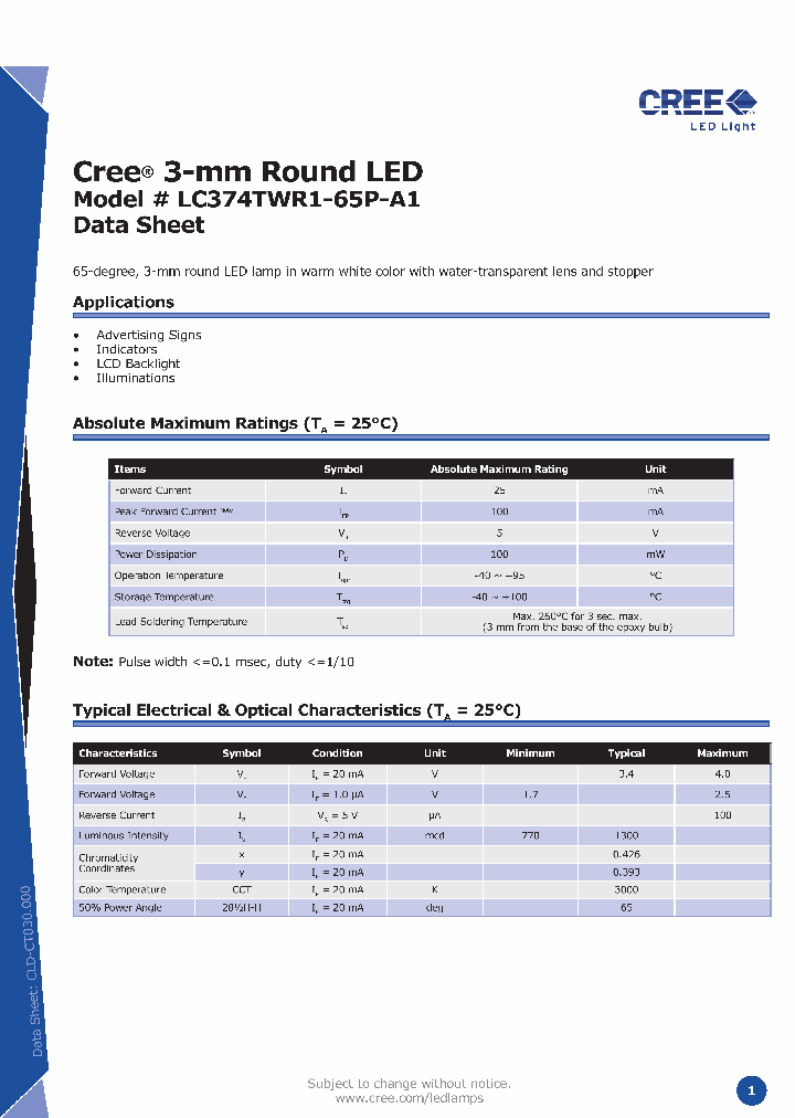 LC374TWR1-65P-A1_2726836.PDF Datasheet
