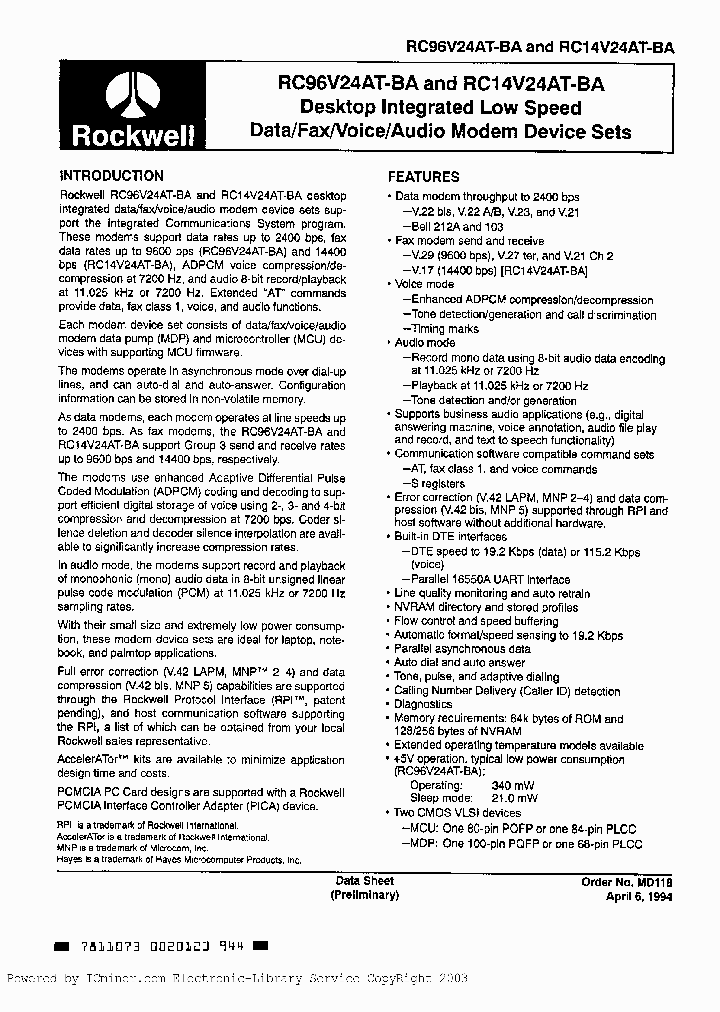 RC14V24DPQFP_2729541.PDF Datasheet
