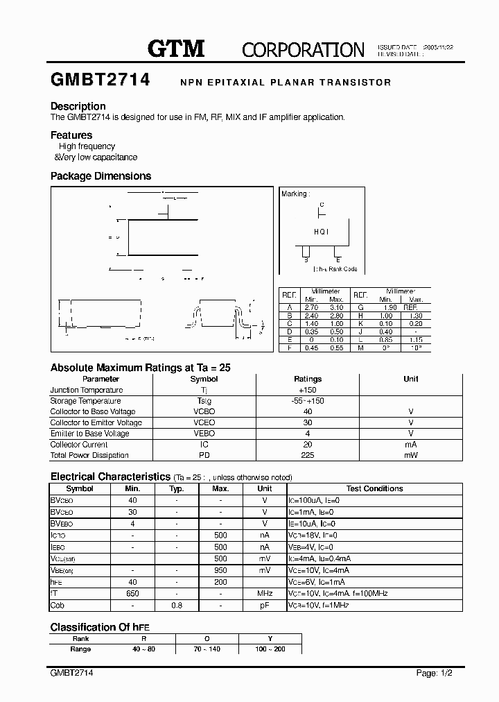 GMBT2714_2731003.PDF Datasheet