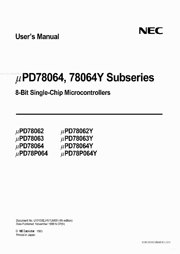 D78P064_2749573.PDF Datasheet
