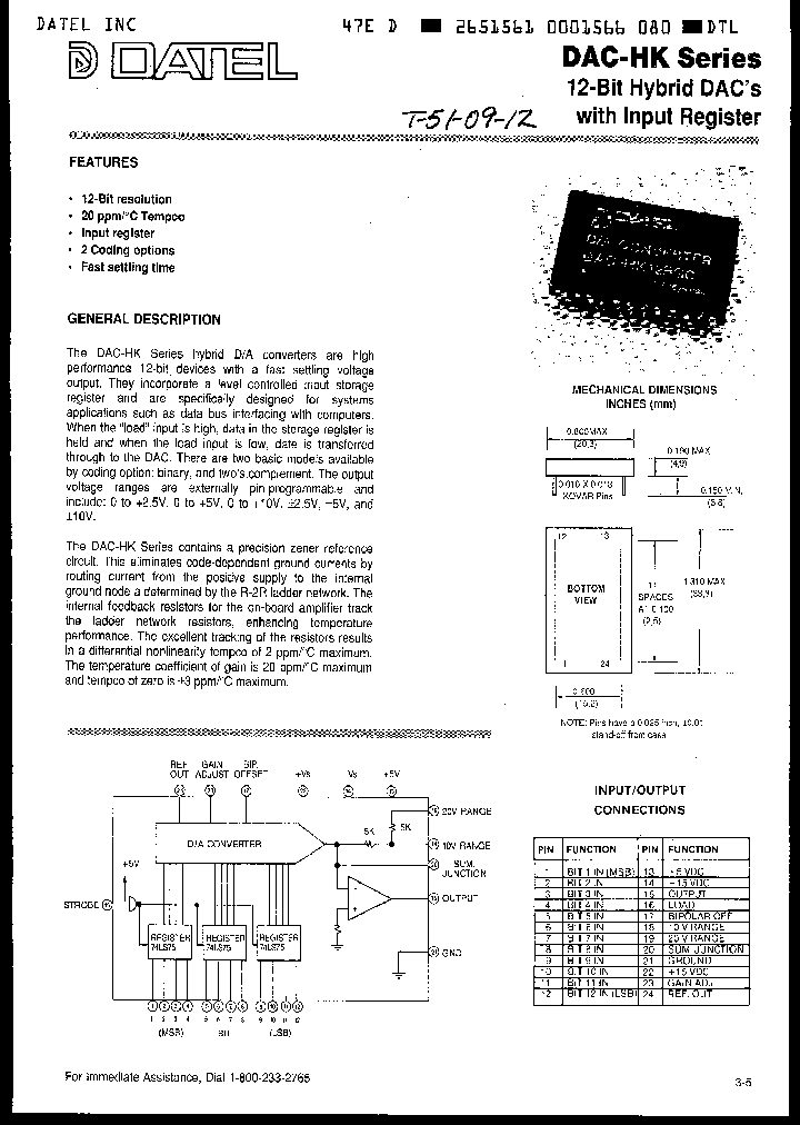 DAC-HKB883B_2755091.PDF Datasheet