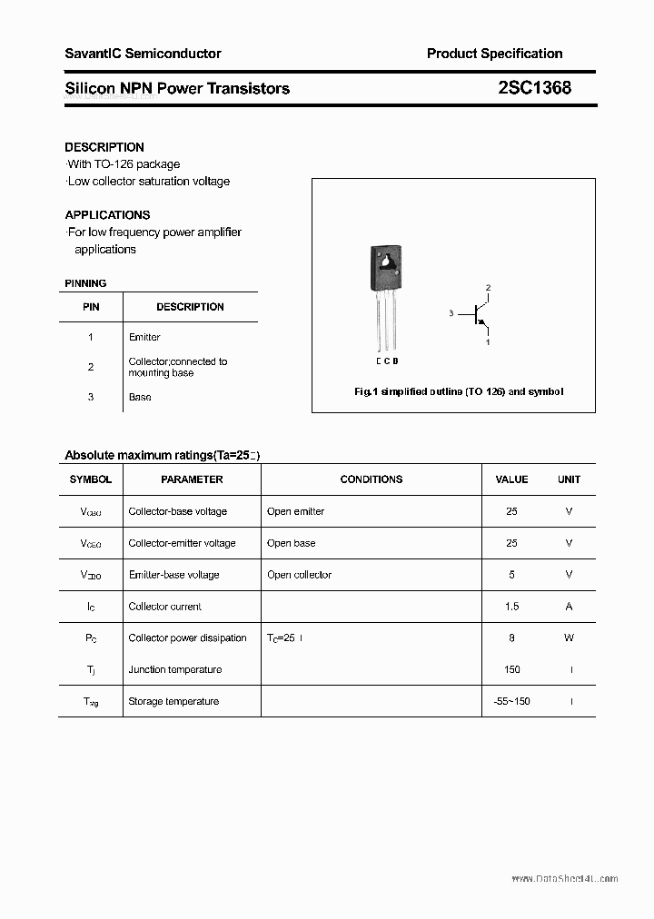 2SC1368_2769089.PDF Datasheet