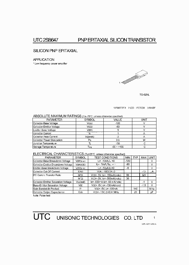 2SB647_2772459.PDF Datasheet