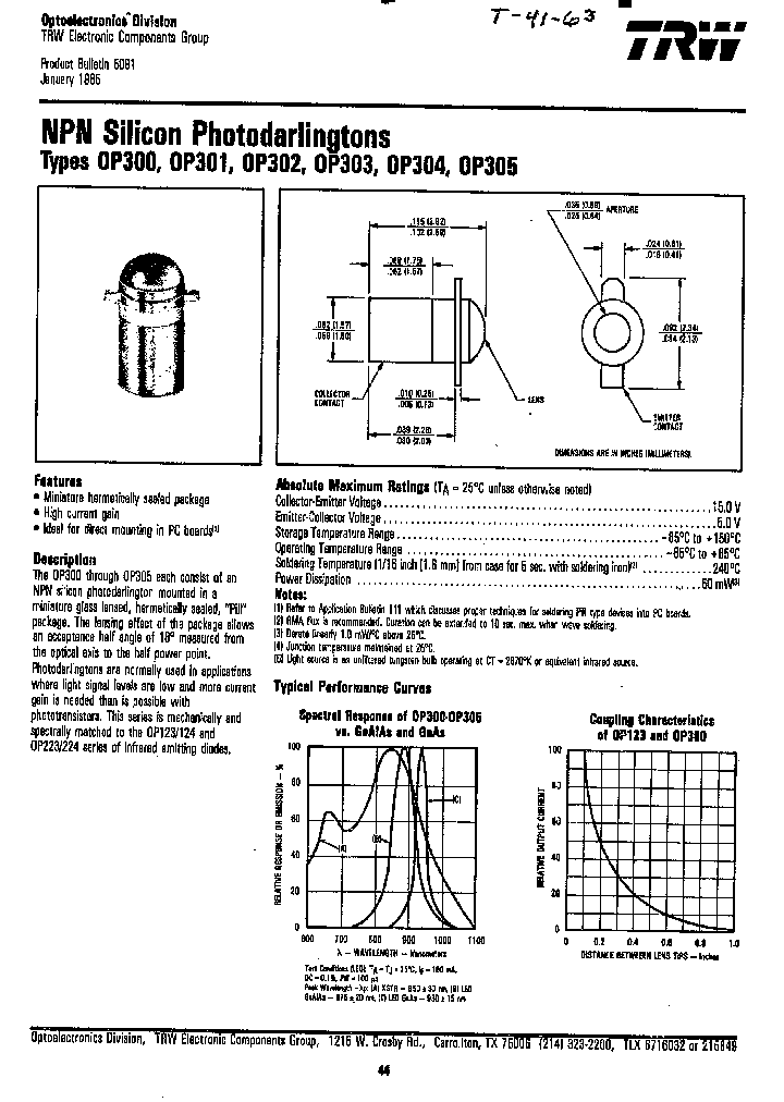 OP301_2780979.PDF Datasheet