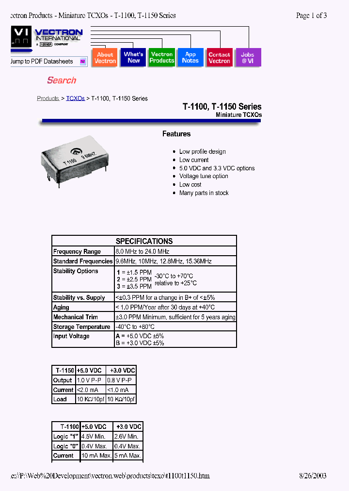 T-1100_2783100.PDF Datasheet