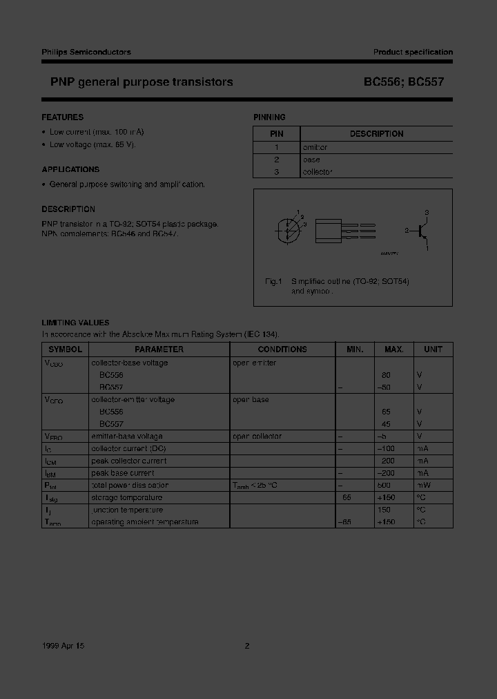 BC557BAMO_2813276.PDF Datasheet