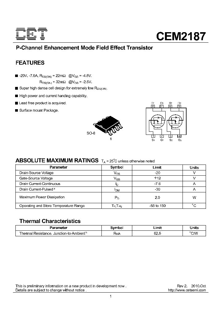 CEM2187_2818541.PDF Datasheet