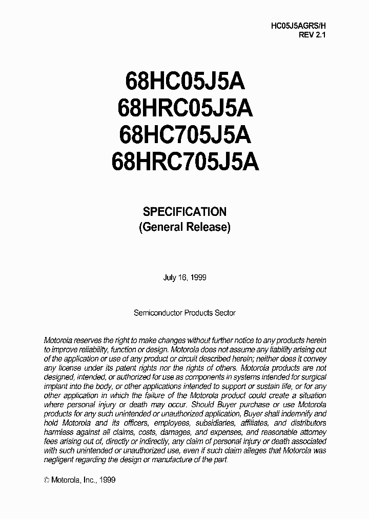 68HRC705J5A_2850542.PDF Datasheet