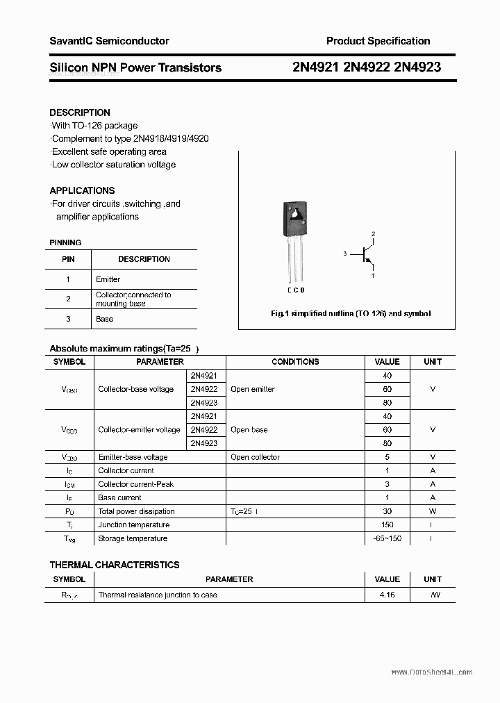 2N4921_2858257.PDF Datasheet