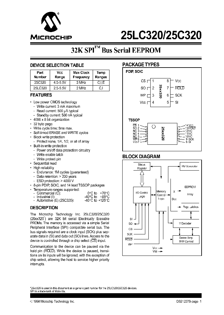 25LC320SN_2859689.PDF Datasheet
