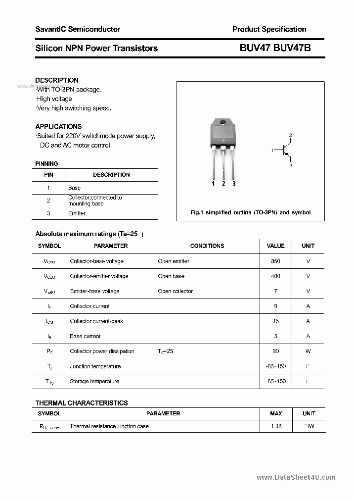 BUV47_2862963.PDF Datasheet