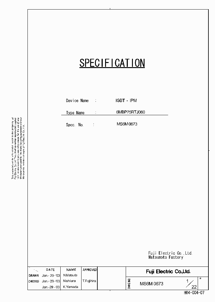 6MBP75RTJ-060_2864678.PDF Datasheet