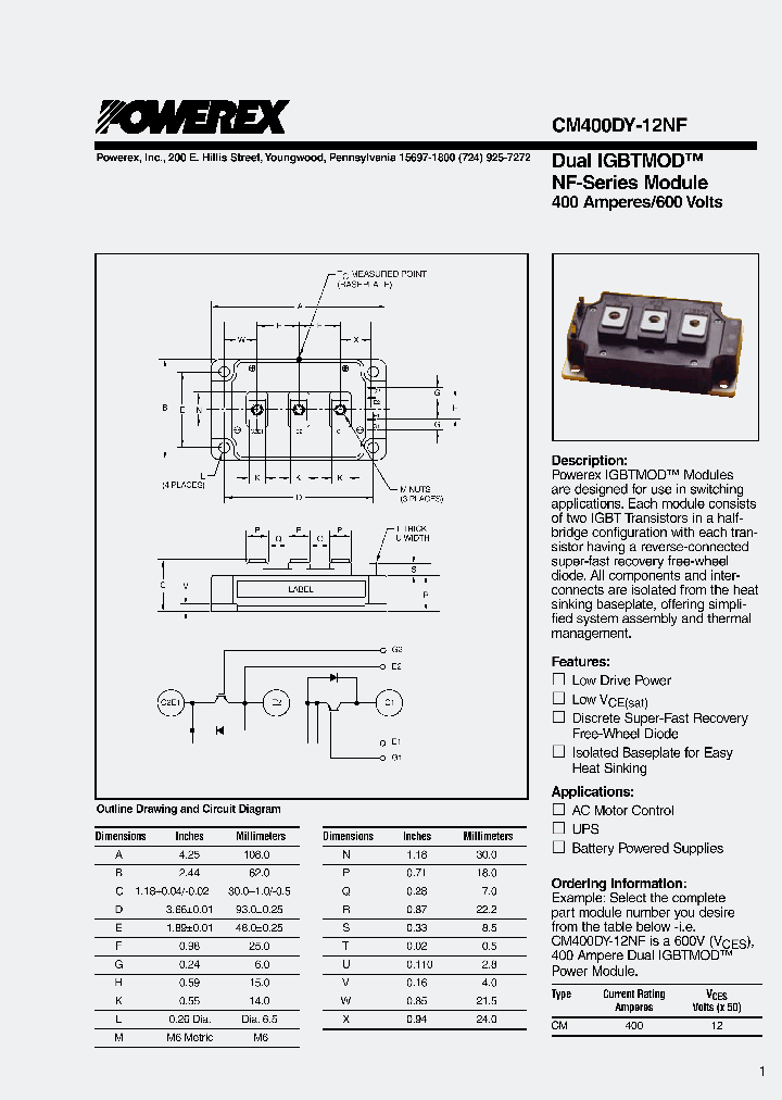 CM400DY-12NF_2906452.PDF Datasheet