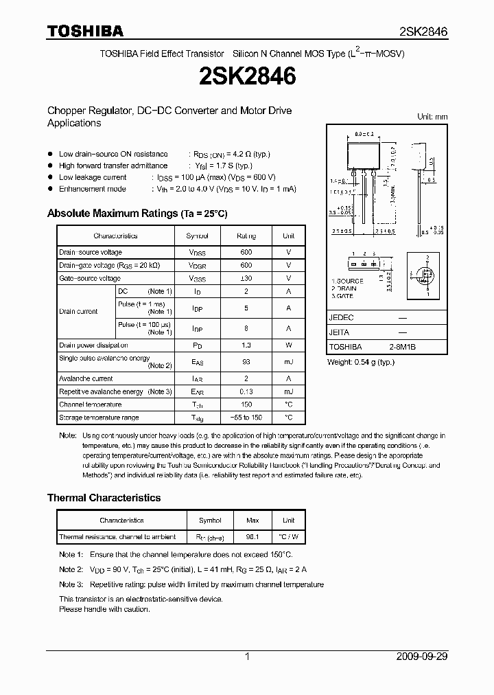 2SK284609_2915239.PDF Datasheet